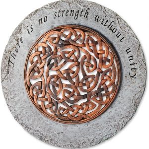 Celtic Round Steppingstone w Verse