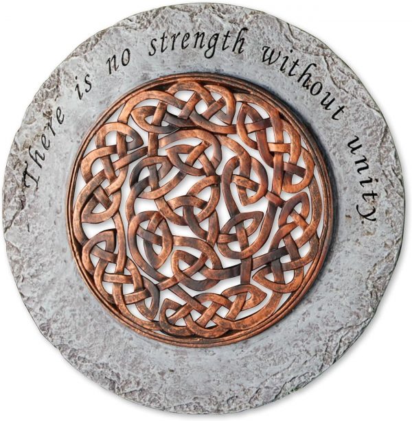 Celtic Round Steppingstone w Verse
