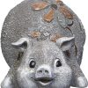 Roman Garden - Pebble Pig Statue