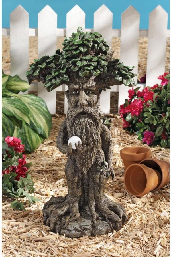 Treebeard Ent with Mystical Orb Statue Design Toscano