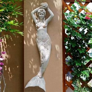 Mermaid Wall Statue