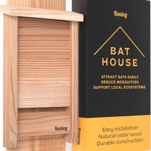 Bat House - Cedar, Weatherproof, Easy Installation