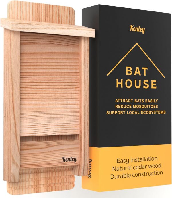 Bat House - Cedar, Weatherproof, Easy Installation