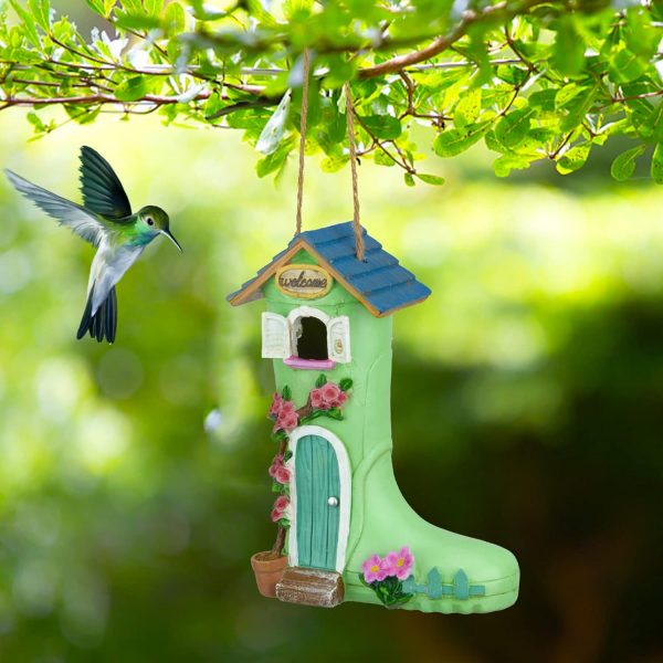 Decorative Rain Boot Bird House